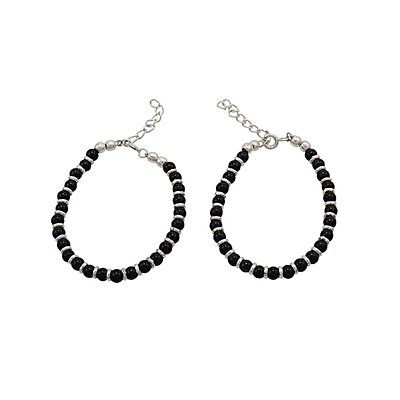 Silver Born Baby Anklets/silver payal for babies