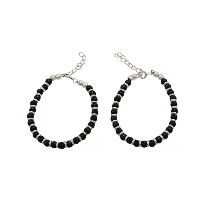 Silver Born Baby Anklets/silver payal for babies