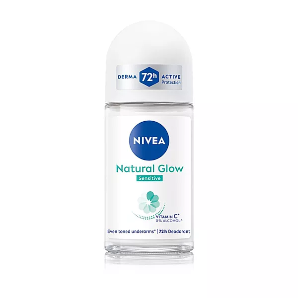 NIVEA ROLL ON NATURAL GLOW SENSITIVE 50ML