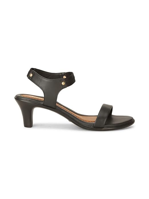 Bata Tricia Sandal Women's Black Heels - 6 UK (7616983)