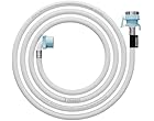 Flexible PVC Washing pipe, Universal Water Inlet with