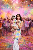 Twinning Mom & Furbaby Holi Kurta