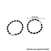 Silver Born Baby Anklet/silver payal for babies