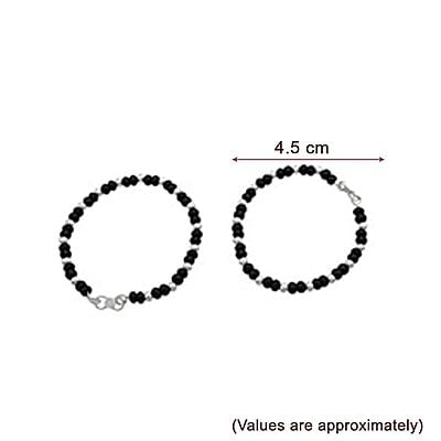 Silver Born Baby Anklet/silver payal for babies Silver Born Baby Anklet/silver payal for babies