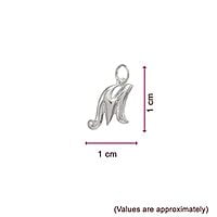 Silver M Pendent/Dollar for Men and Women