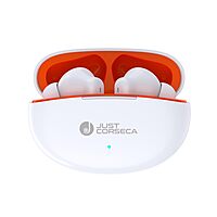 Just Corseca Skybeat Powerbuds – ANC TWS Earbuds | Low Latency Game Mode | White