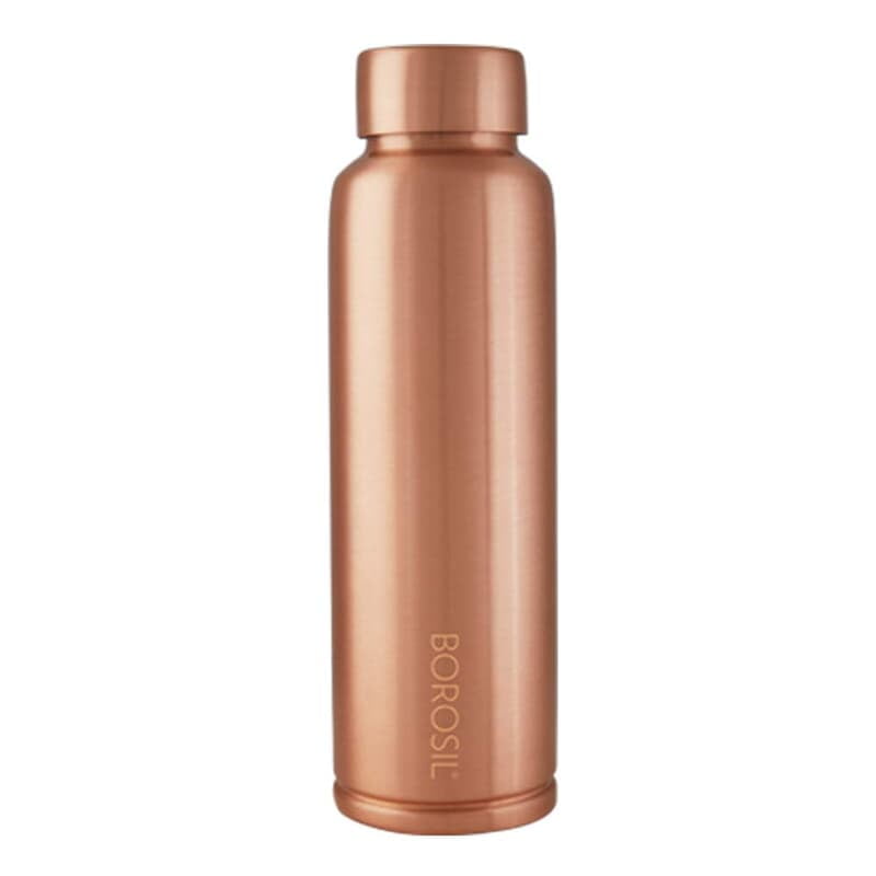 Borosil Copper Water Bottle, 1 Litre, Bottle Cleaner
