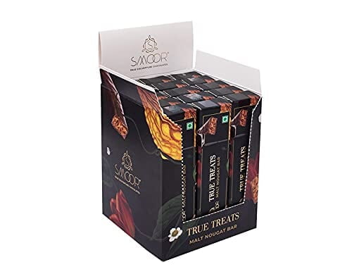 SMOOR Premium Malt Nougat Bar Gift Hamper Special Occasions Pack of 15 (Malt Nougat)
