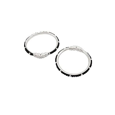 Silver Born Baby Anklets