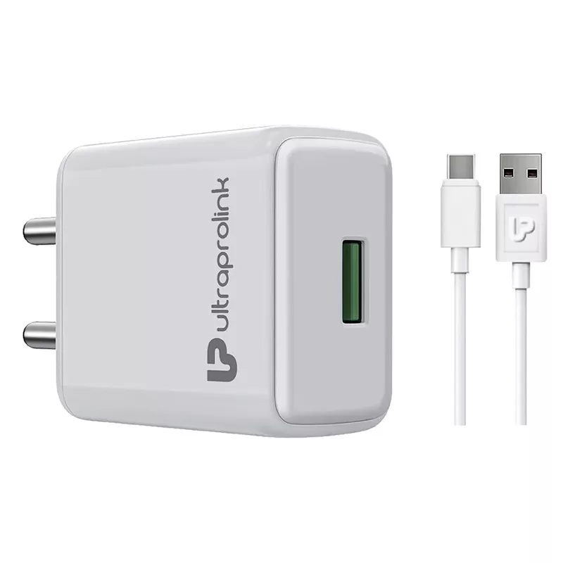 UltraProlink UM1166C - Boost 12W Travel Charger with Type-C Cable