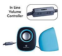 Zebronics Pebble New Speaker: a compact, stylish audio solution with powerful sound, Bluetooth connectivity, and a built-in mic for hands-free calls. Perfect for music lovers!