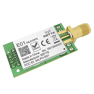 Ebyte E01-ML01DP5 2.4GHz nRF24L01 PA LNA Wireless Transceiver RF Module