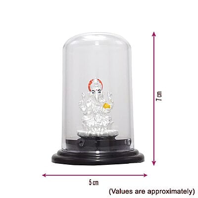 999 PureSilver Ganapathy Idol/Silai Statue 999 PureSilver Ganapathy Idol/Silai Statue