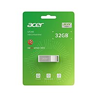 Acer UF200 32GB USB 2.0 Metal Pen Drive – Durable Storage | 5 Years Warranty