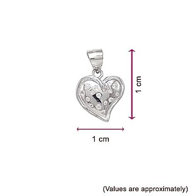 Silver Heart Pendent/Dollar for Women Silver Heart Pendent/Dollar for Women