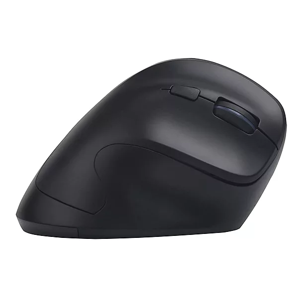 Live Tech GLIDE Vertical Mouse. This ergonomic design reduces wrist strain, enhancing productivity for long hours.
