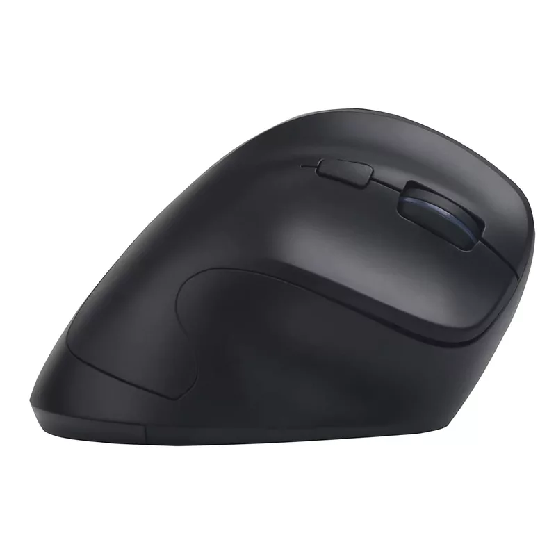 Live Tech GLIDE Vertical Mouse. This ergonomic design reduces wrist strain, enhancing productivity for long hours.