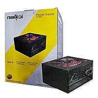 FRONTECH 800W SMPS POWER SUPPLY (PS-0006) offers reliable performance with high efficiency. Ideal for gaming PCs and workstations, it features multiple connectors and robust protection mechanisms.
