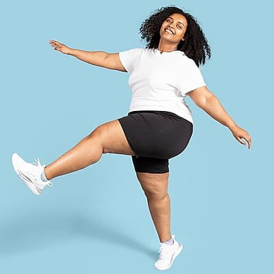 Plus Size Tights for Womens, Running Shorts, Cycling Shorts, Yoga Shorts, Boy Shorts, Under Dress Or Skirt Shorts