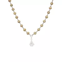 Silver Thulasi Ayyappan Mala–Sacred Tulasi Beads for Ayyappa