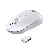 Portronics Toad 13 Wireless Optical Mouse – 2.4GHz  | USB Nano Receiver | White | 1 Year Warranty
