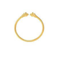 Gold Plated Adjustable Elephant Kada