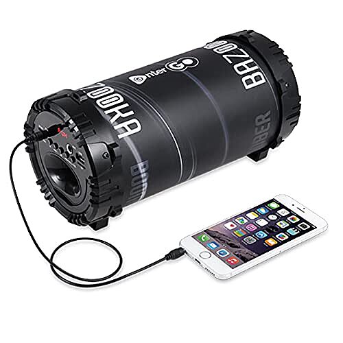 Introducing the Boomer Bazooka Bluetooth Speaker! Experience powerful sound and deep bass in a portable design. Perfect for parties, outdoor adventures, or relaxing at home. Get yours now!