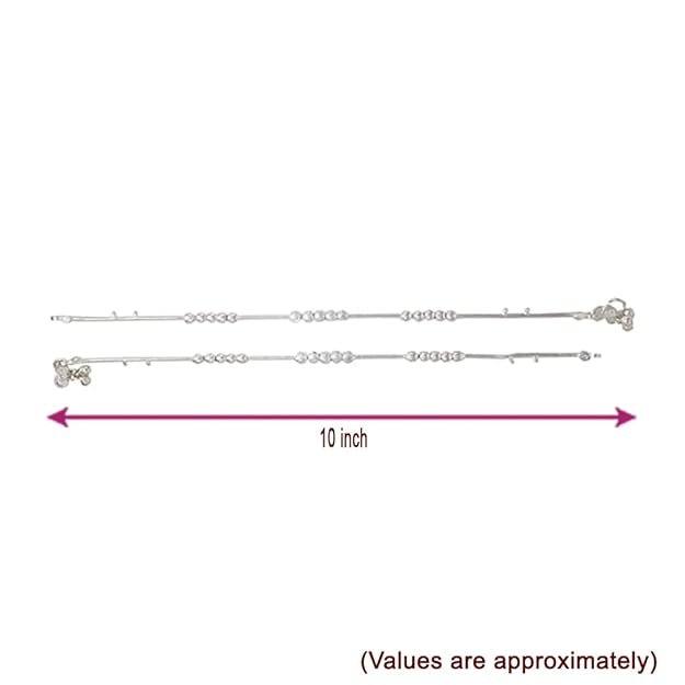 Silver Anklets for women/kolusu