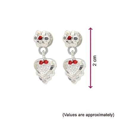 Silver Earrings OR Thottu for kids