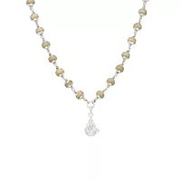 Silver Thulasi Ayyappan Mala–Sacred Tulasi Beads for Ayyappa