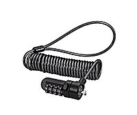 Lapcare LKL‑9292: compact laptop T‑bar security lock with cut-resistant carbon‑steel cable, pull‑resistant keyed T‑locking head—ideal deterrent for public spaces