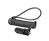 Lapcare LKL‑9292: compact laptop T‑bar security lock with cut-resistant carbon‑steel cable, pull‑resistant keyed T‑locking head—ideal deterrent for public spaces