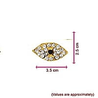 God Ornament Amman Face/Mugam with Crown/Kireedom and Lotus Attigai