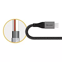 ALOGIC Super Ultra USB 2.0 USB-C to USB-C Cable - 30cm – 5A/480Mbps – Space Grey  | ULCC2030-SGR