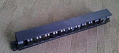 Cent Cable Manager 19" 1U, ABS Cent Cable Manager 19" 1U, ABS