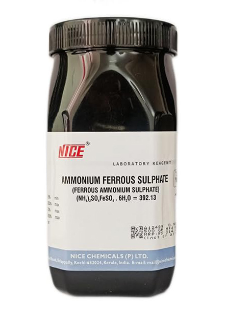Ammonium Ferrous Sulphate 500gm (Ferrous Ammonium Sulphate) 98.5% NICE