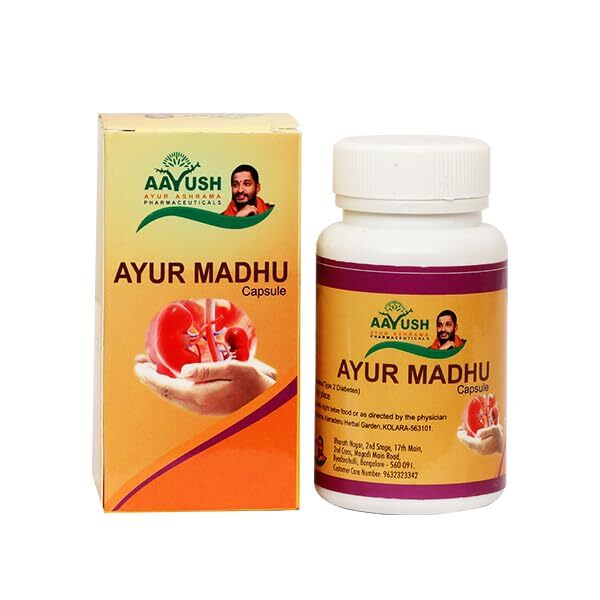 Ayur Madhu Capsules - Aayush