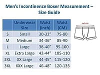 Reusable adult diaper, Washable adult diapers, Incontinence Protective Underwear for men, Bedwetting Brief For Men, Leak Proof Full Navy