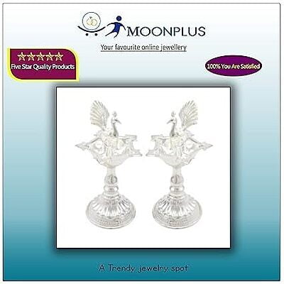 Traditional Peacock Kuthu Vilakku