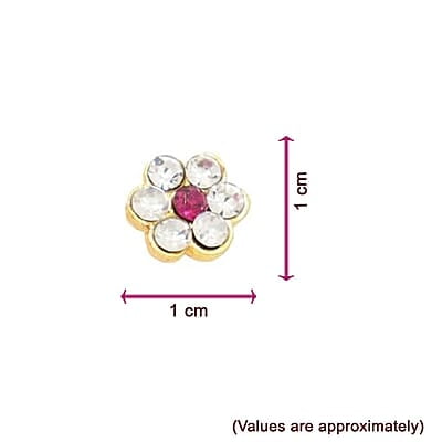 God Ornament Multi-stone bindi/thilagam/Pottu