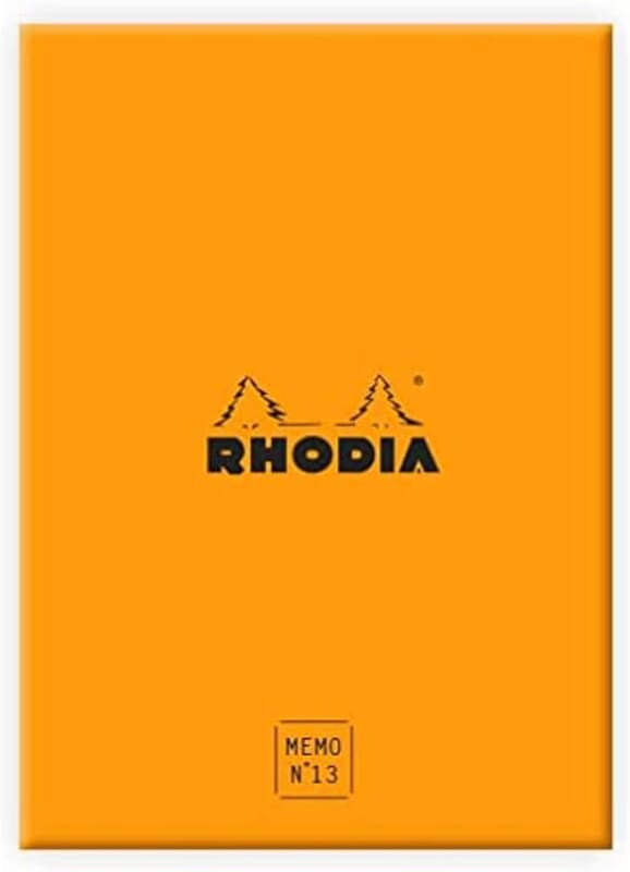 Rhodia Memo Pad Number 13 (10.5 x 14.8cm) Ruled