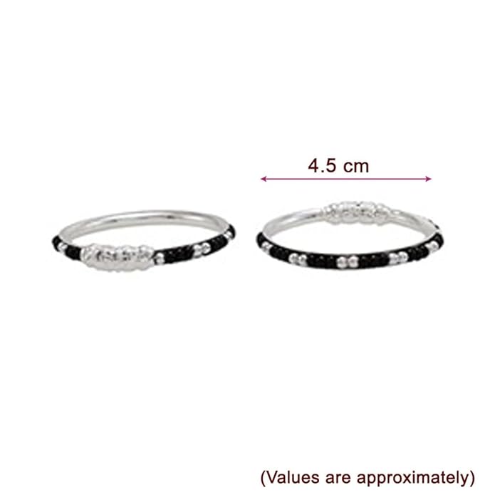 Silver Born Baby Anklets/Payal