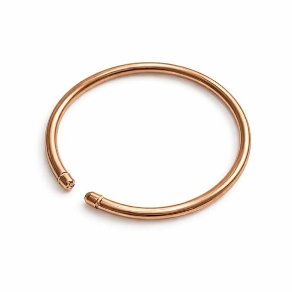 Pure Copper Kada Bracelet for Men & Women | Open Adjustable Copper Bangle | Plain Minimal Ayurvedic Kada