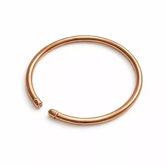 Pure Copper Kada Bracelet for Men & Women | Open Adjustable Copper Bangle | Plain Minimal Ayurvedic Kada