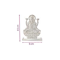 Silver Goddess Lakshmi Idol
