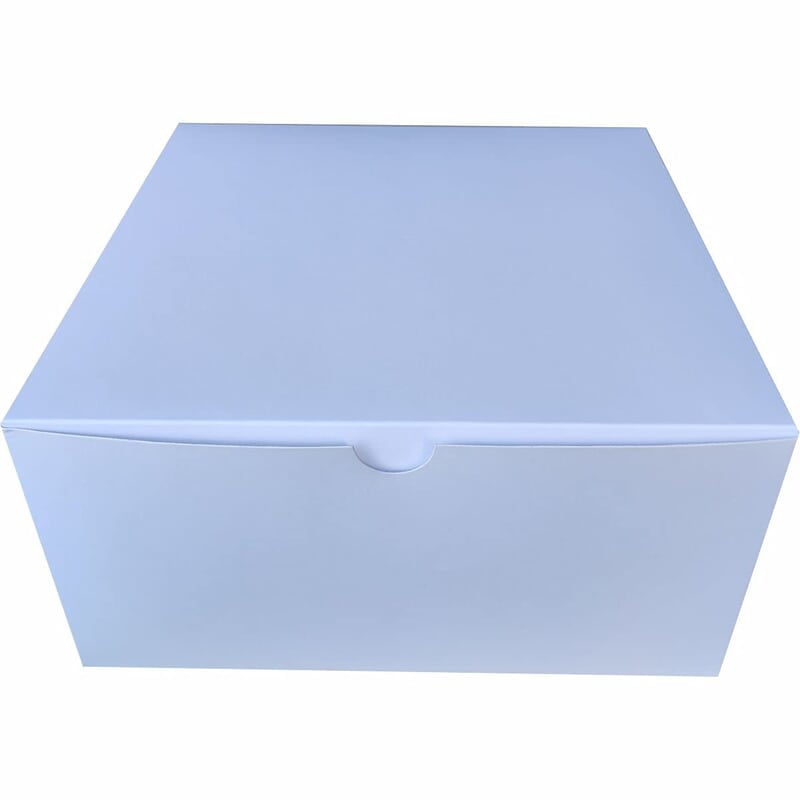 Plain White  Cake Box