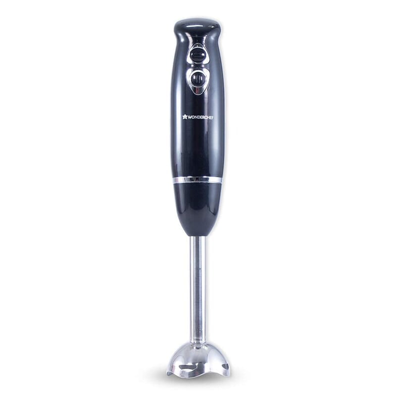 Wonderchef Prima Electric 180 W Hand Blender Sharp Food Grade Anti Rust Stainless Steel Blades