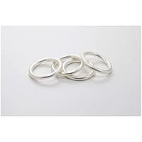 Sterling Silver Toe Rings (Leg Finger Rings/Metti)