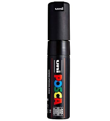 UNI POSCA MARKER - 7M BLACK