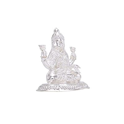 Silver Lakshmi Idol/Silai